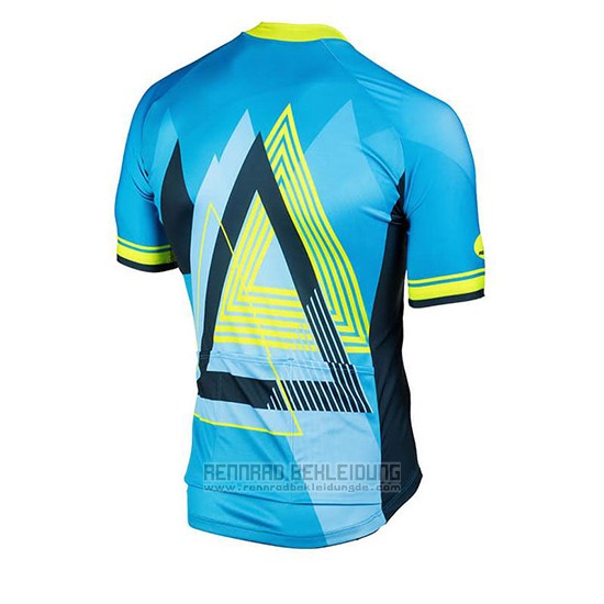 2018 Fahrradbekleidung Pearl Izumi Blau Trikot Kurzarm und Tragerhose